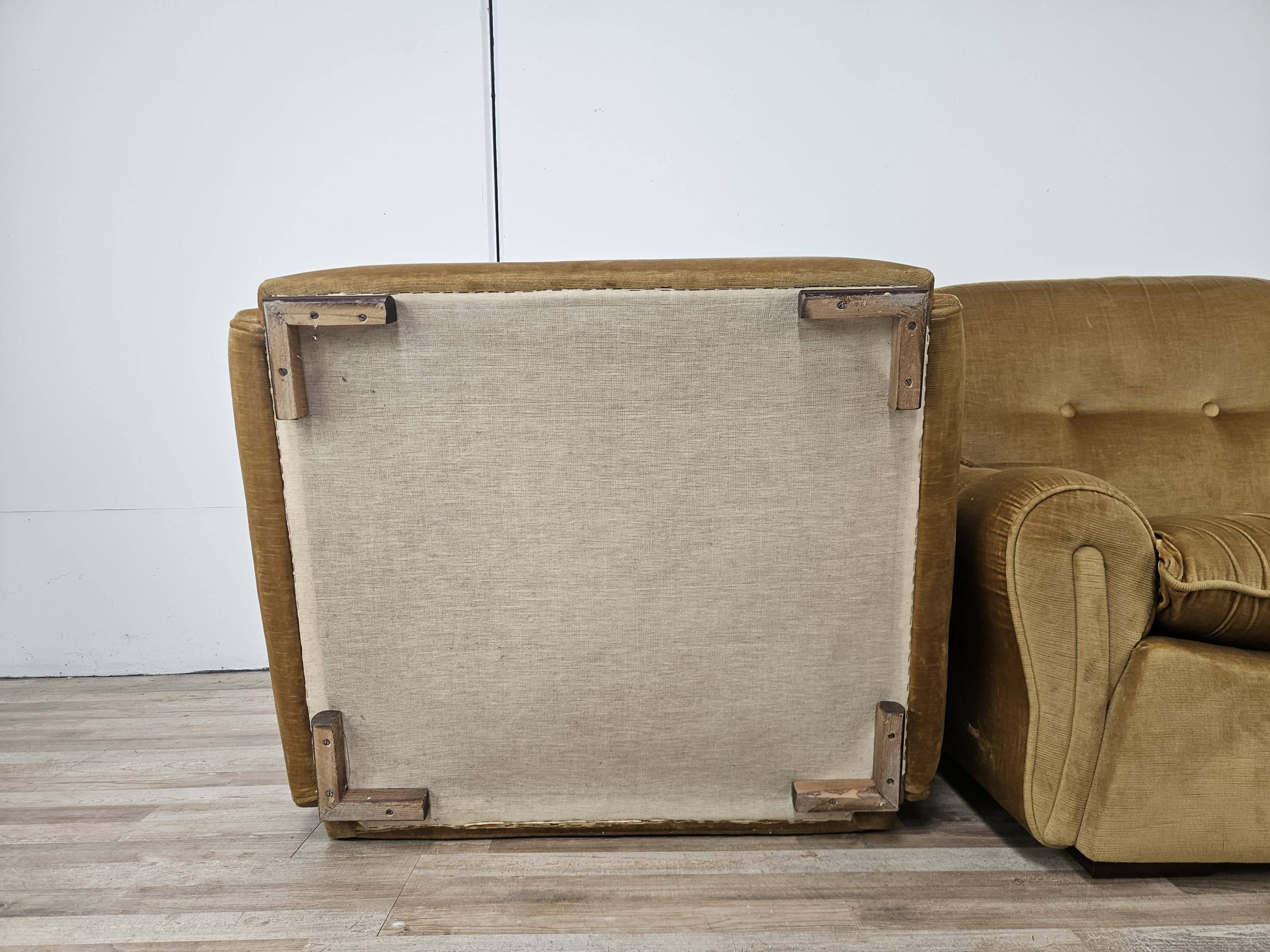 Vintage Italian armchairs from the 1970s