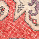 Tapis 4x7 classic red vintage, 126x227cm