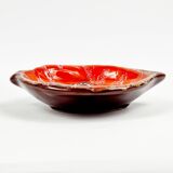 Mid Century Modern Glazed Ceramic Bowl/Catchall from Vallauris, France, 1960s/1970s