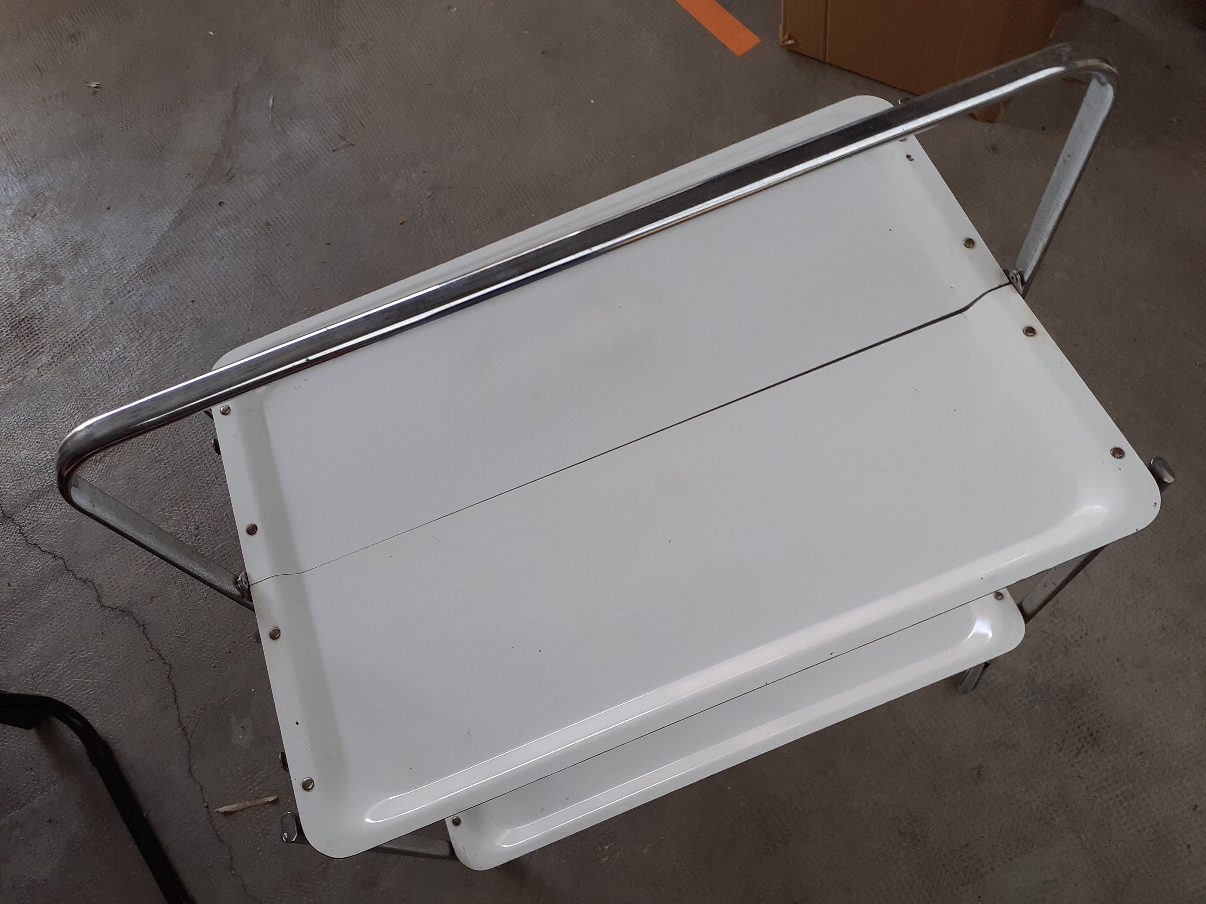 Vintage seventies serving table