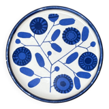 German ceramic saucer from the Stockholm series of the 1960s by Melitta, mid-century style.