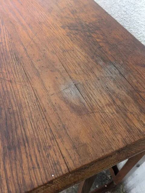 Oak children's desk or side table