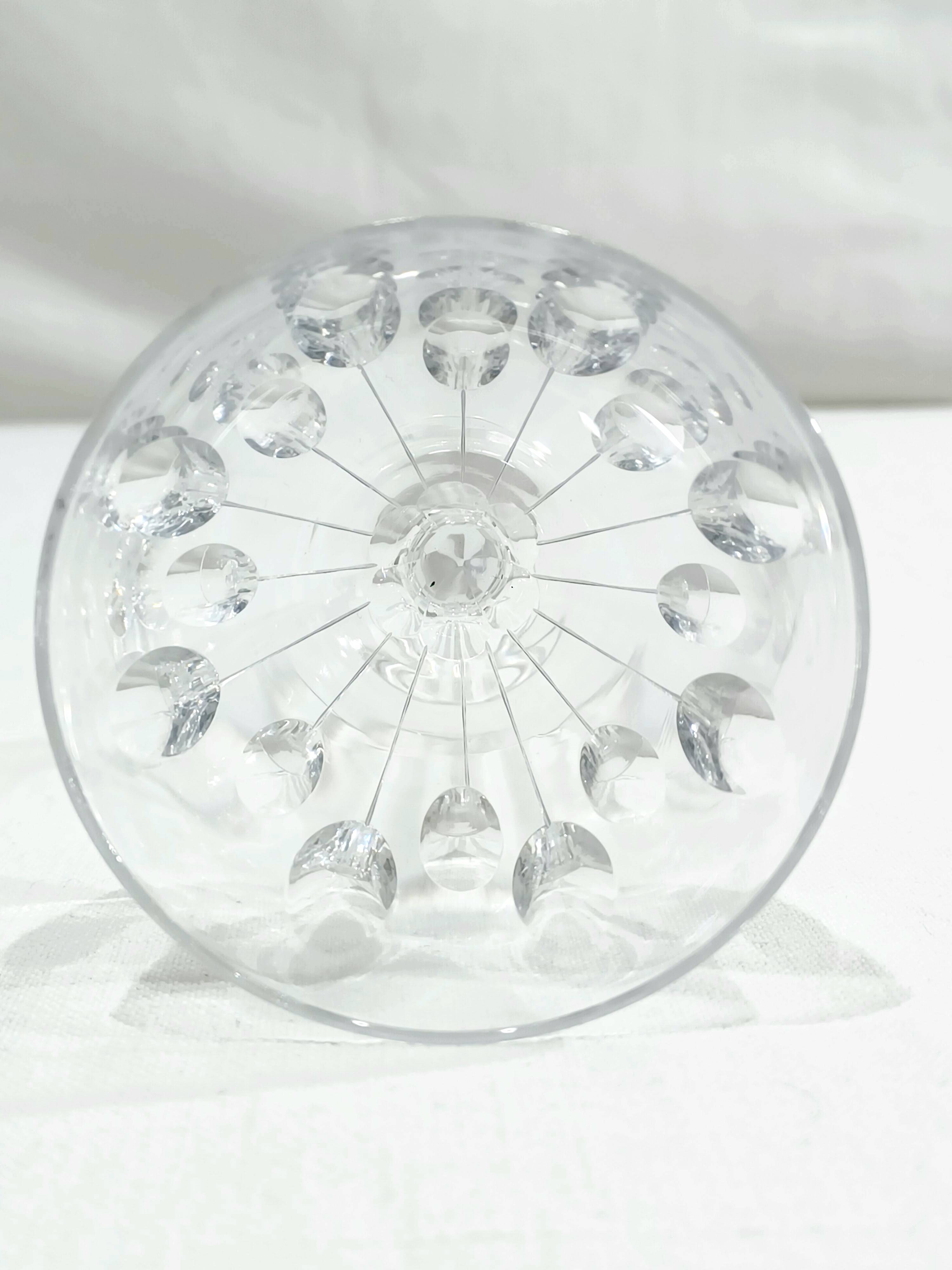 Val Saint Lambert - 12 Nestor Hamlet Liqueur Glasses