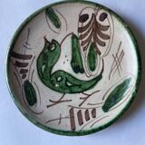 Dix assiettes en céramique vintage 1950 DOMINGO PUNTER