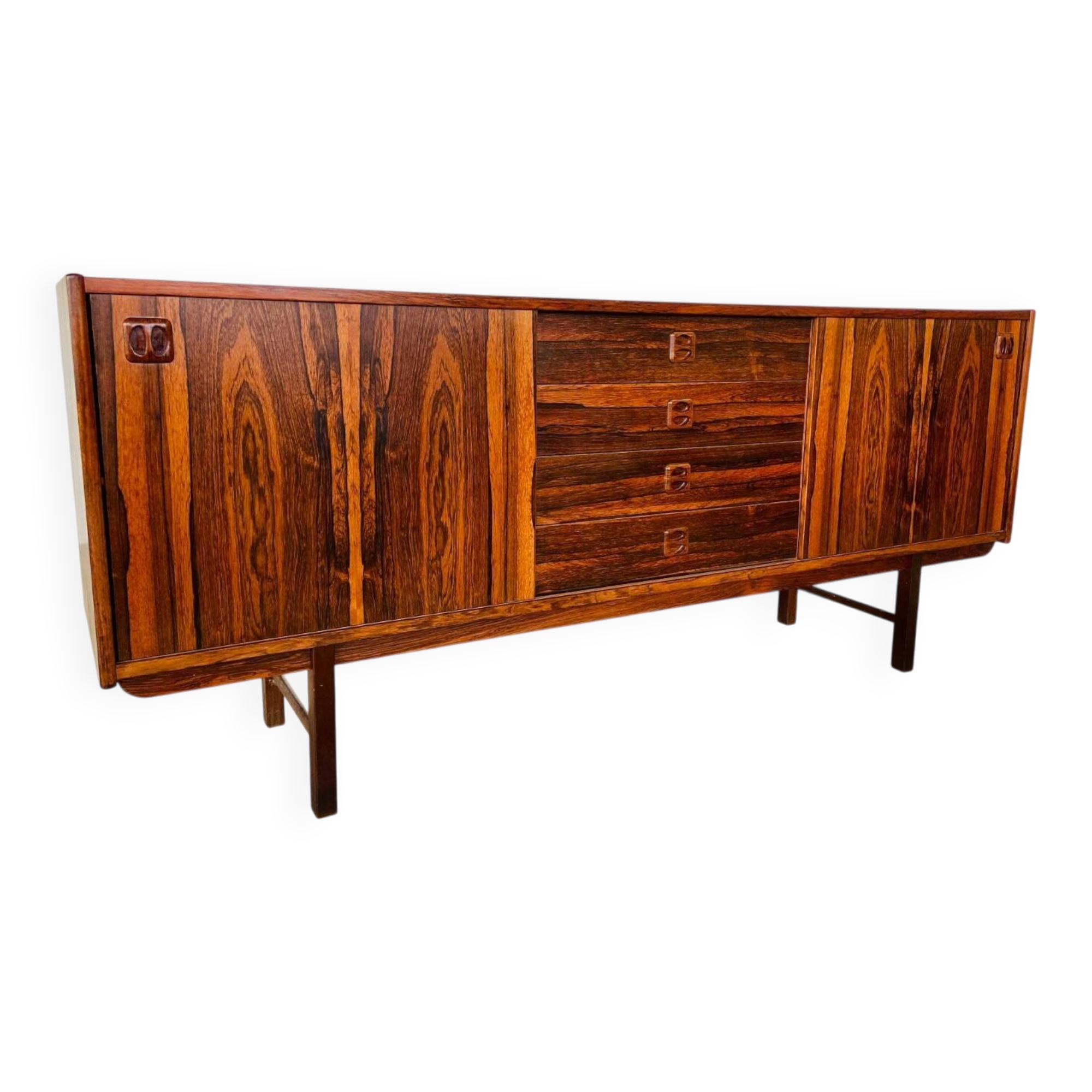 Vintage retro Danish mid-century rosewood sideboard by Kai Winding 1960s