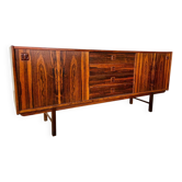 Buffet en palissandre danois vintage rétro des années 1960 par Kai Winding.