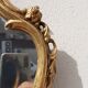 Pair of mirror Baroque style Louis XV gilded