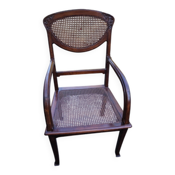 Fauteuil en cannage