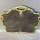 19th century fireplace fire guard by Bouhon Frères in bronze, French spark guard 1880