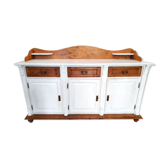 Old buffet with solid wood credence