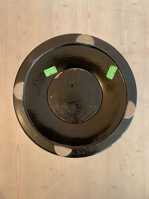 Table d'appoint Tulipe d’Eero Saarinen en marbre noir, années 70