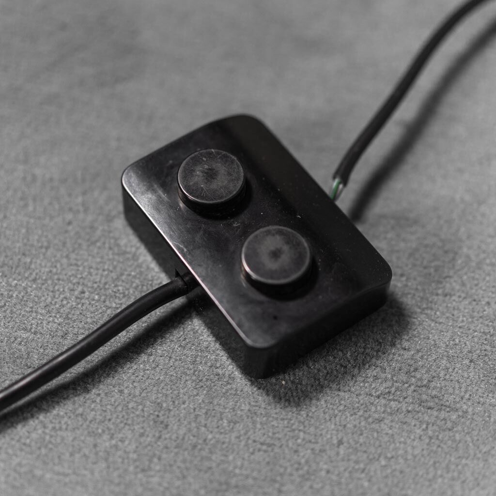 Neon metal floor lamp 70s