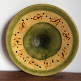 Glazed terracotta dish