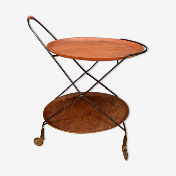 Bar Cart Åry Fanérprodukter Nybro Suède années 1960