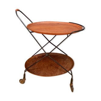 Bar Cart Åry Fanérprodukter Nybro Suède années 1960