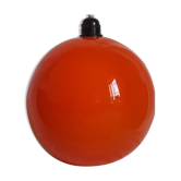 Suspension orange en verre