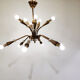 Mid-century copper chandelier, 1950s