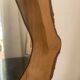 Miroir bois 1960 forme libre