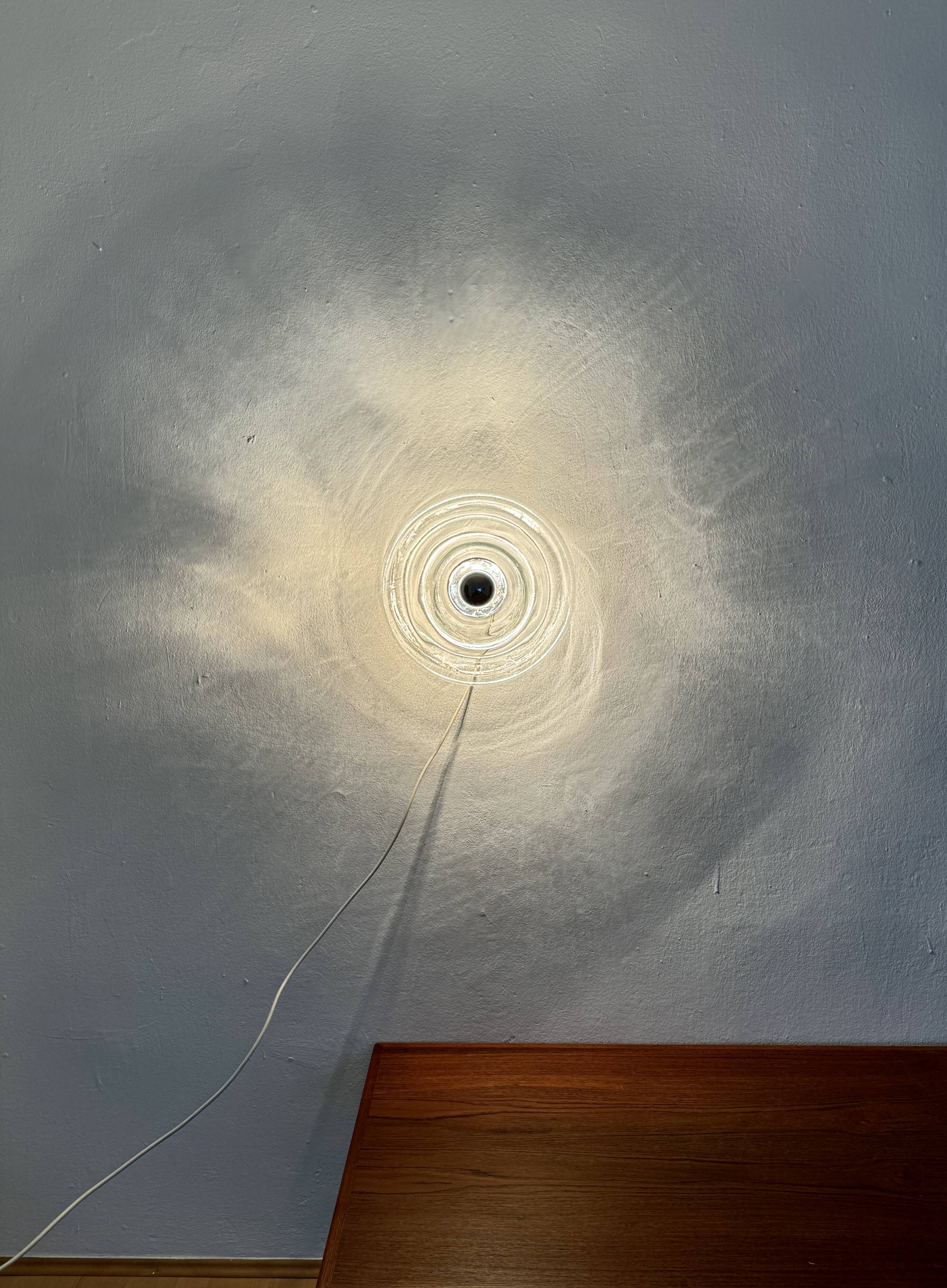 Donut Wall or Ceiling Lamp by J.T. Kalmar