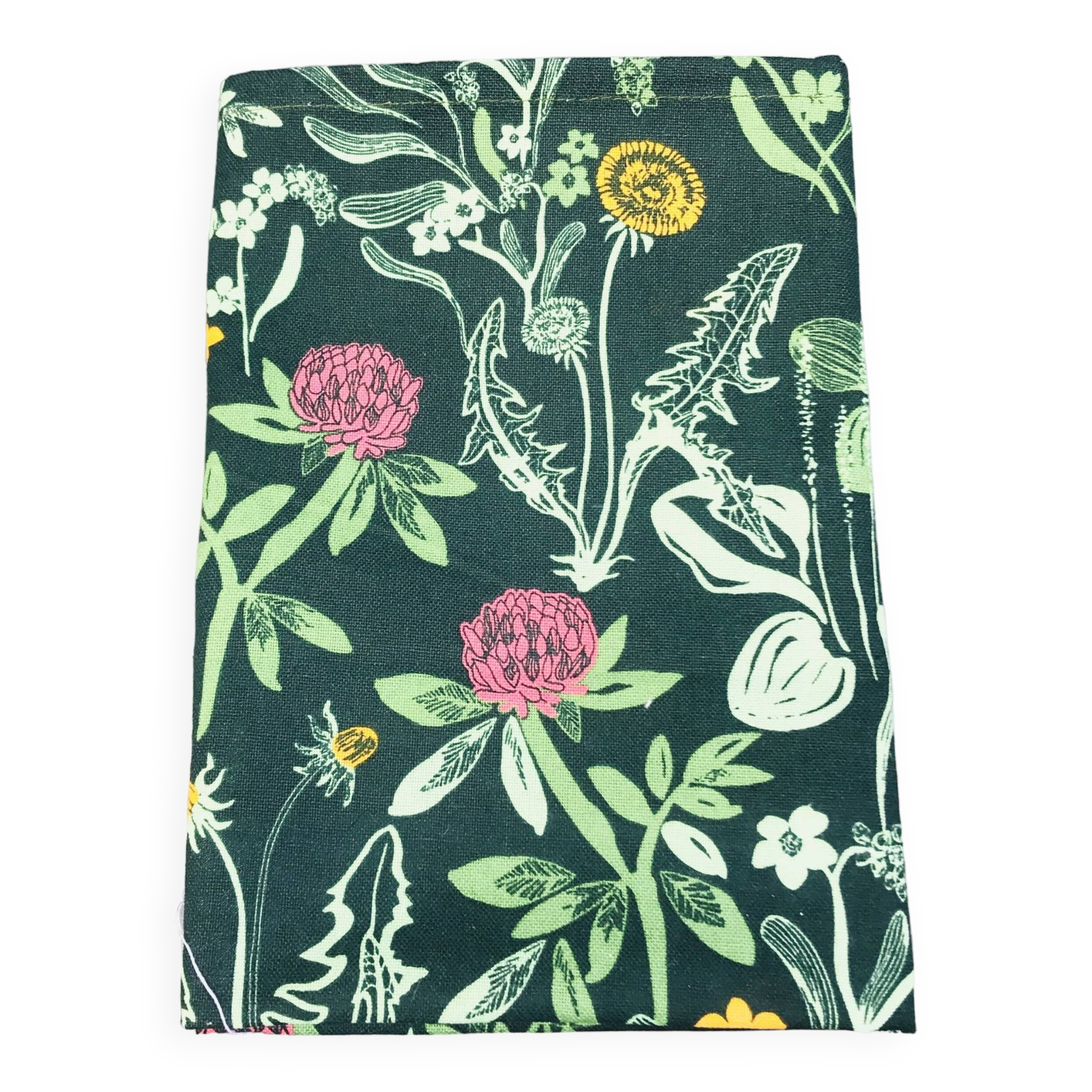 Field flowers tea towel