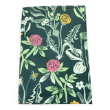 Field flowers tea towel