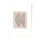 Eawy frameless paper painting N288