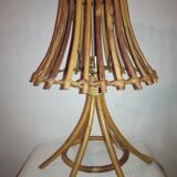 Rattan table lamp