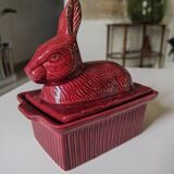 Ceramic rabbit box