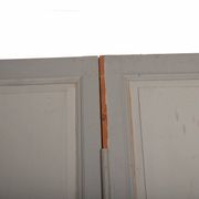 Porte double vantaux d'intérieur en sapin  fin 18eme