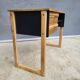 Scandinavian desk 1960s black pangaré