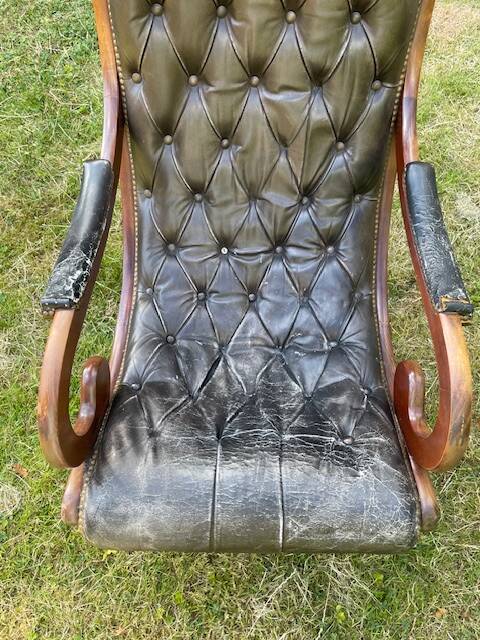 Chesterfield armchair