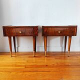 Pair of vintage bedside tables