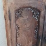 Anciennes portes de placard, bibliothèque murale en hêtre (2)