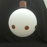 Pendant lamp ball in opaline