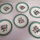 Lot assiettes barbotine