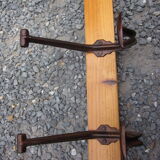 Door industrial coat a 5 hooks