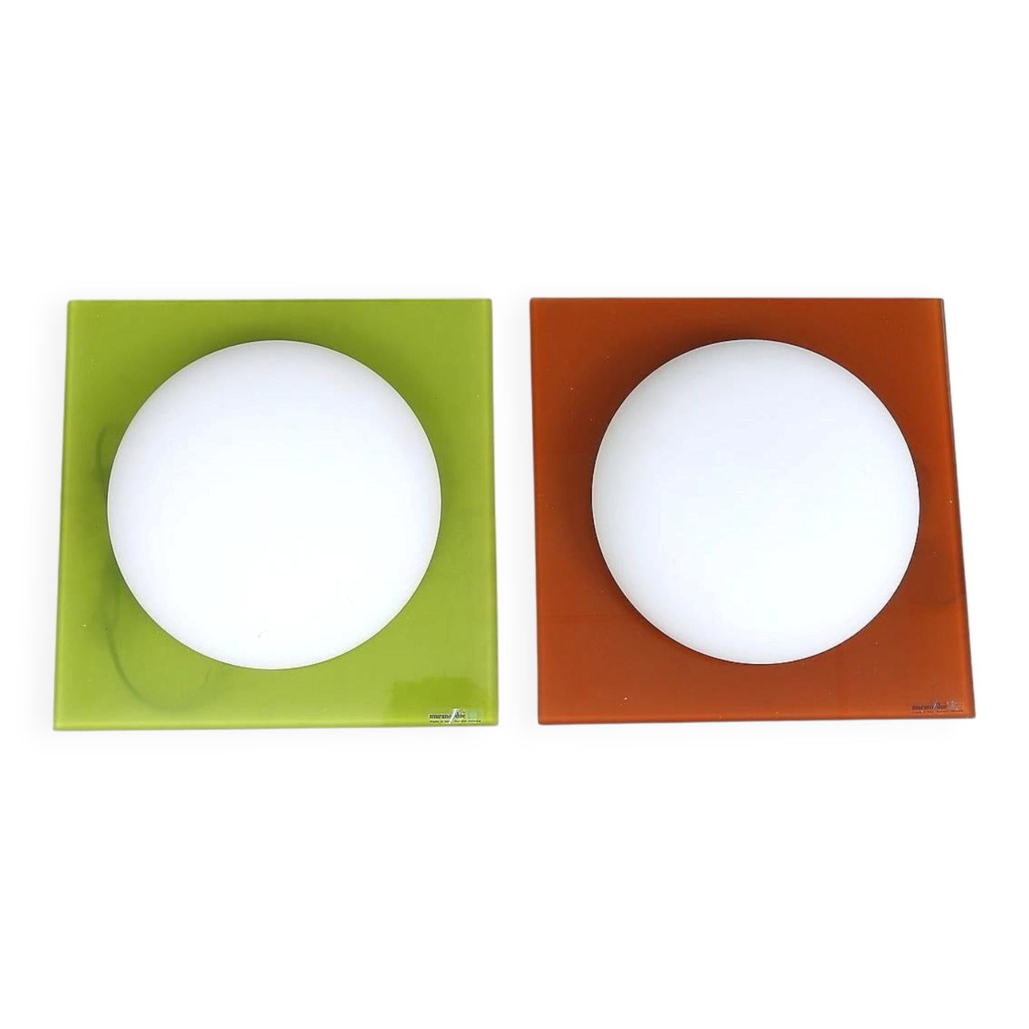 Murano Glass Wall Lamps "Gio S P-PL 40" by Michele Sbrogiò for Murano Due