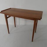 Mid Century teak wood sidetable 1950's