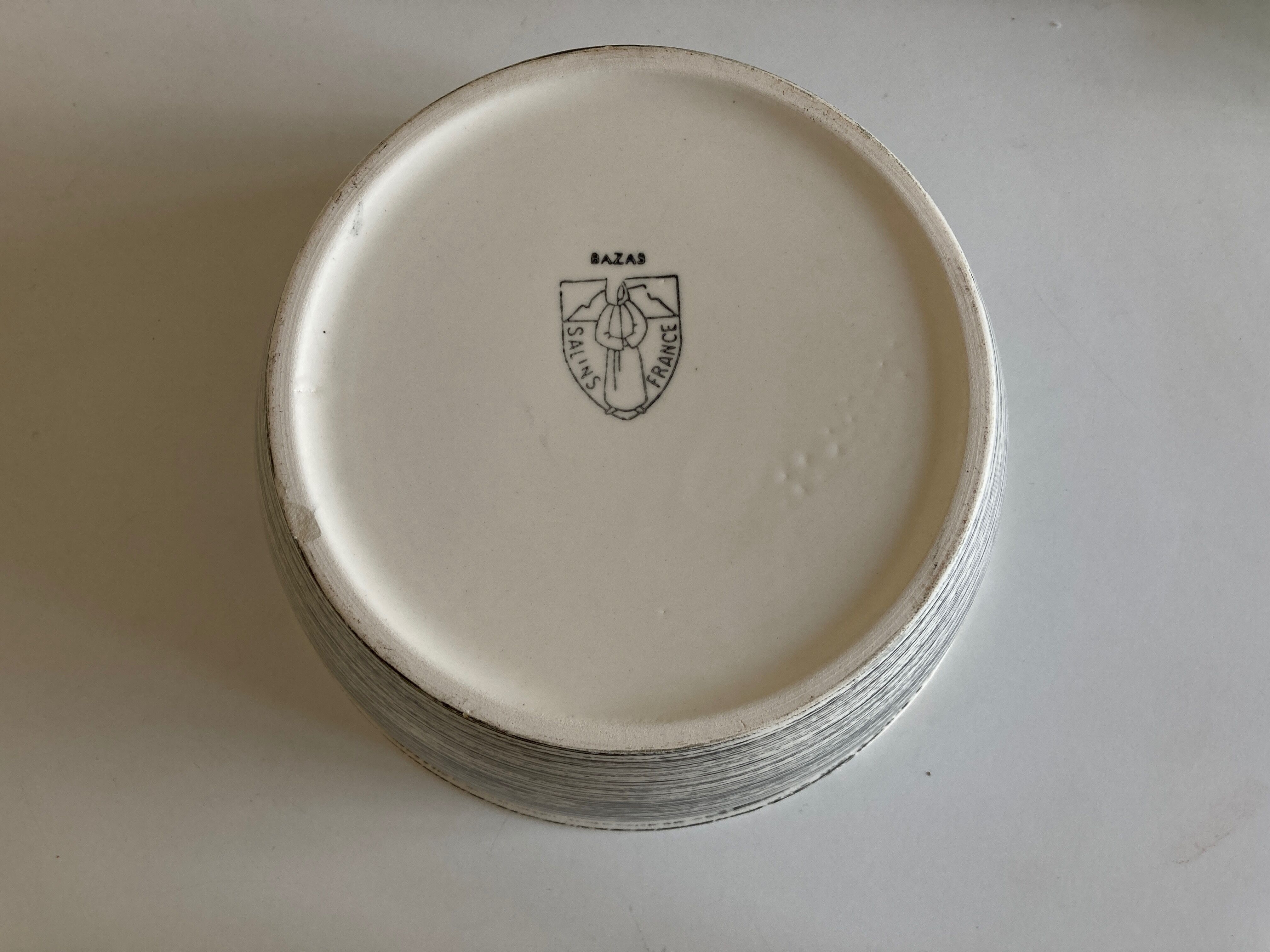 Salad bowl Bazas de Salins 1960