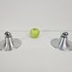 Vintage Space Age UFO Disc Wall Lamps from Targetti Sankey, 1970s, Set of 4