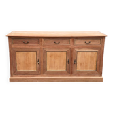 Buffet impérial rénové en bois du 20ème 180cm