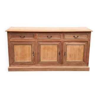 Buffet impérial rénové en bois du 20ème 180cm