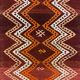 Vintage Turkish Mini Kilim 93x43 cm Wool Small Kelim Runner, shabby Chic