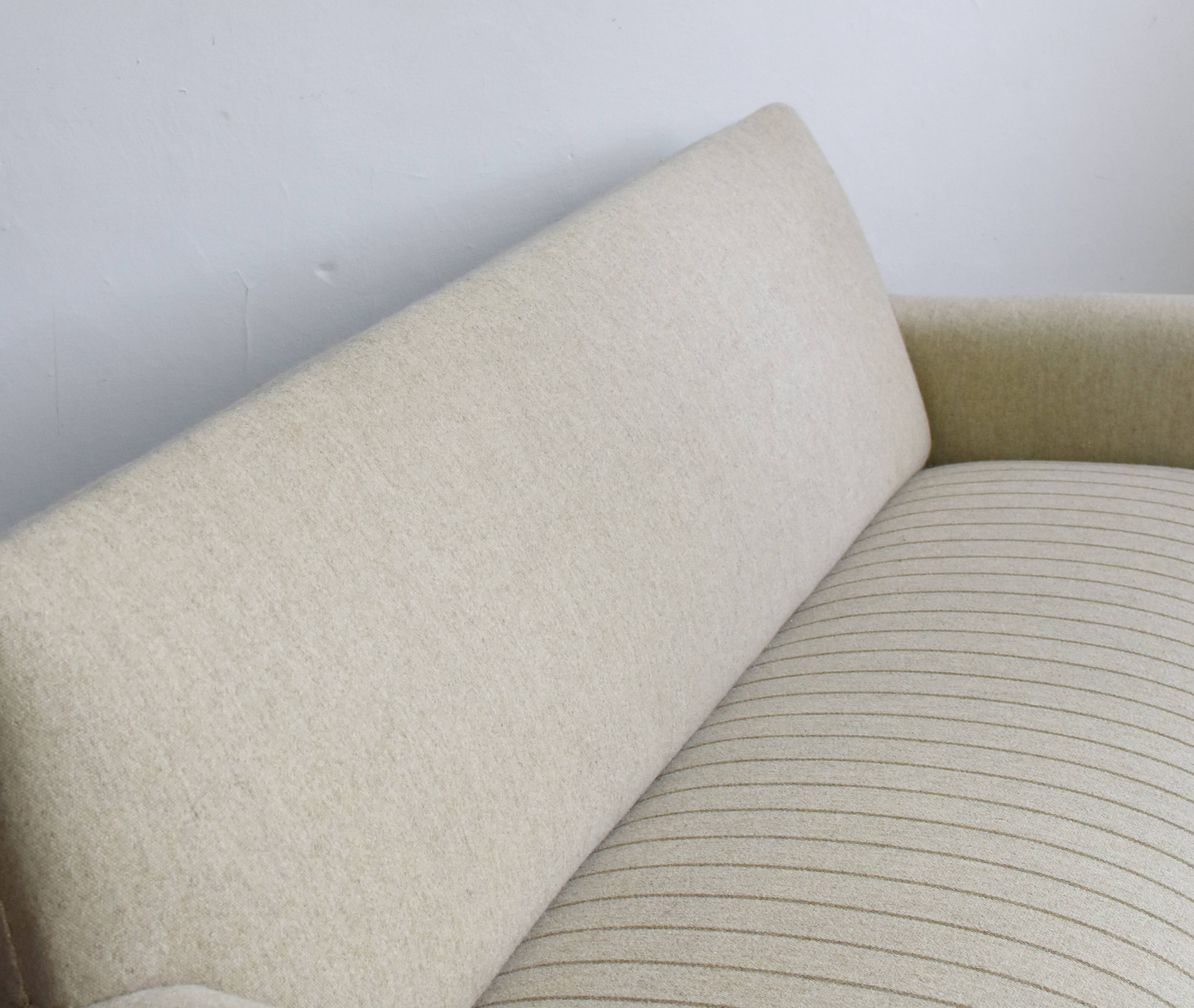 Mid century wool sofa