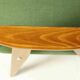 Fauteuil Vintage 366 de J. Chierowski Fauteuil Bois Clair Herbe Verte Scandinave