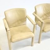 Set of 4 vintage Leolux Cachucha dining chairs