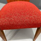 Set of Four H-214 Chairs by Jindřich Halabala, Walnut, 1950s