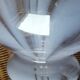 Globe lamp Italy marbled decoration space age