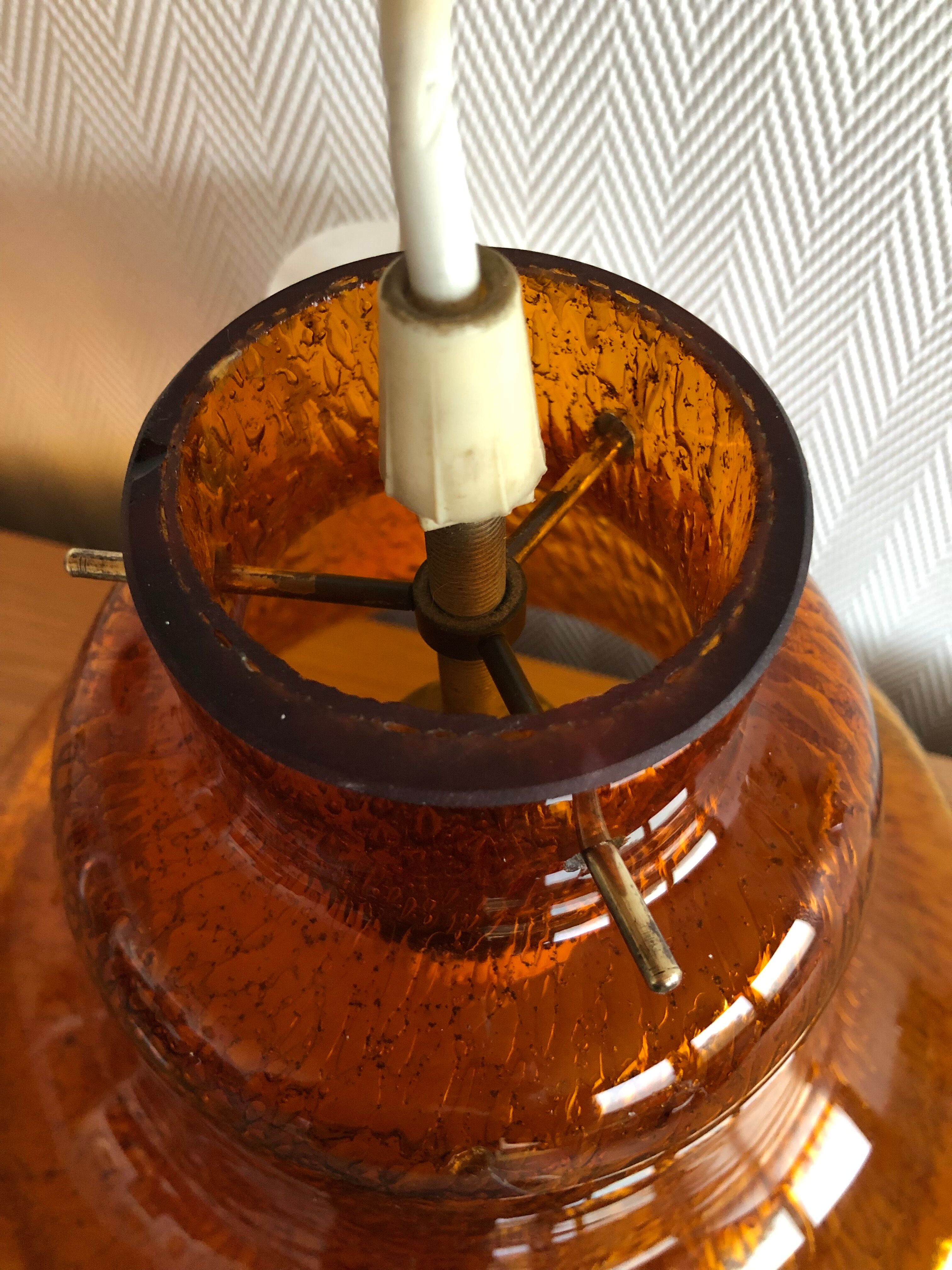 Vintage pendant lamp from the 70s