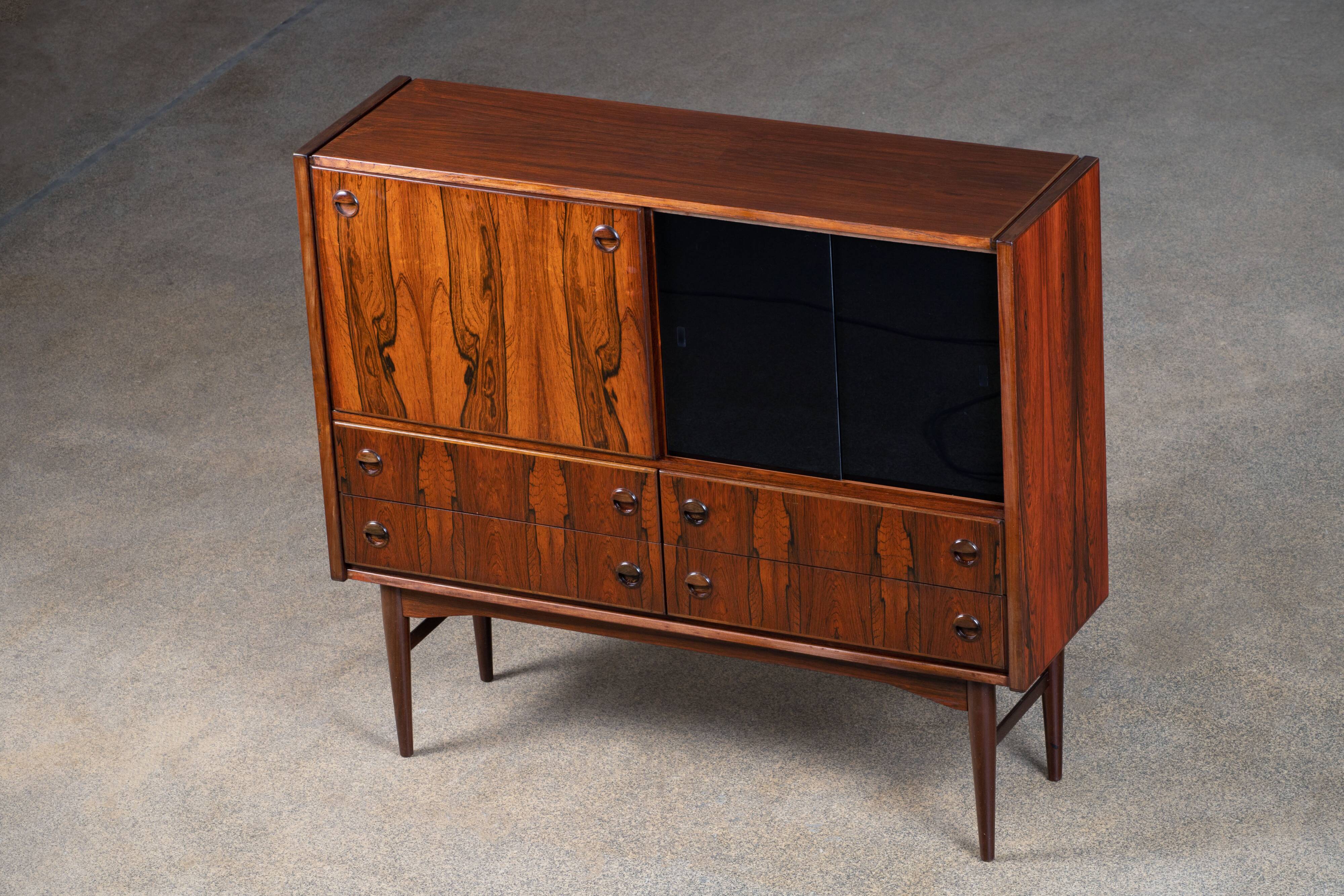 Scandinavian vintage rosewood buffet - 1960